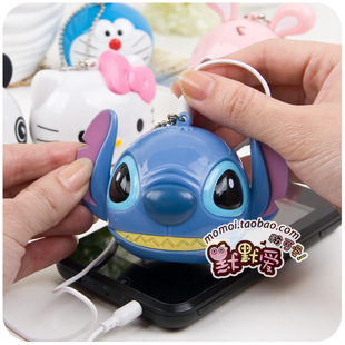 Love ♥ silent cartoon portable mini speaker mini speaker MP3/MP4 / small stereo phone