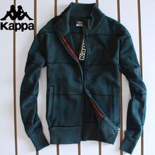 2010 专柜正品 KAPPA 纯棉立领 修身休闲 拉链卫衣外套 疯抢