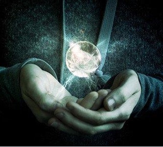 记忆占卜馆 塔罗牌占卜师专用水晶球 白水晶摆