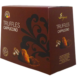  包邮新货原装进口德菲丝松露巧克力200g德菲斯200克卡布奇诺系列