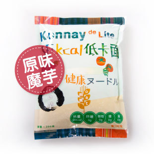  纤の芋16kcal 低卡魔芋面 面条200g 魔芋食品 魔芋粉丝 买4送面酱