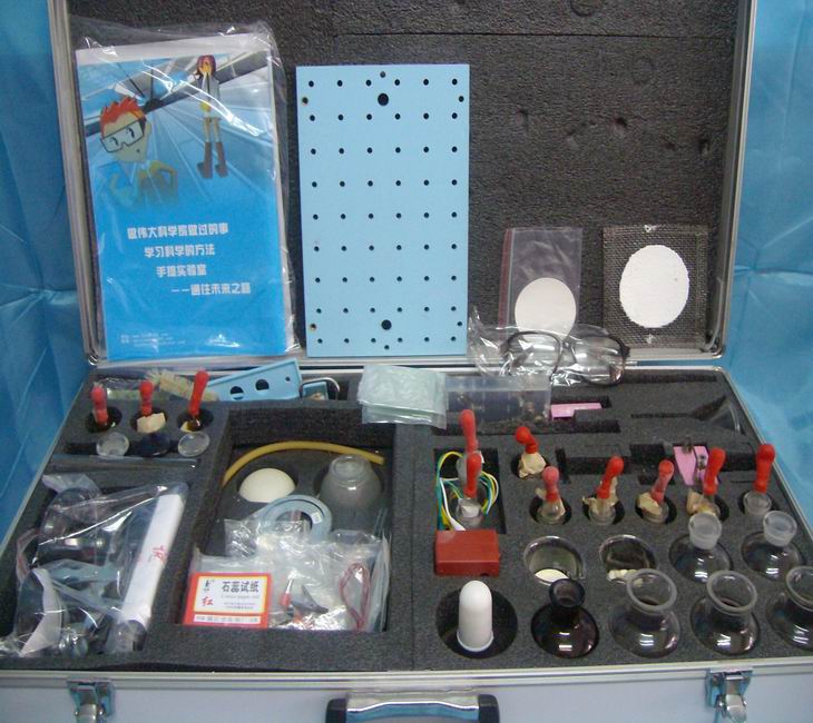 初中化学实验器材箱包邮,初中化学实验器材箱