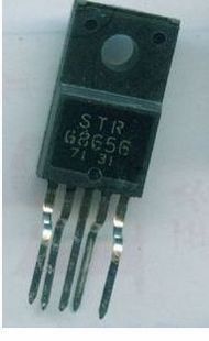 正品原装电源厚膜块STRG9656STRG8656Sa2标注尺寸图纸图片