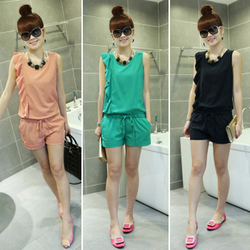 2014<em>新款</em>韩版<em>连体</em>裤<em>短裤裙</em>休闲裤欧美大牌连