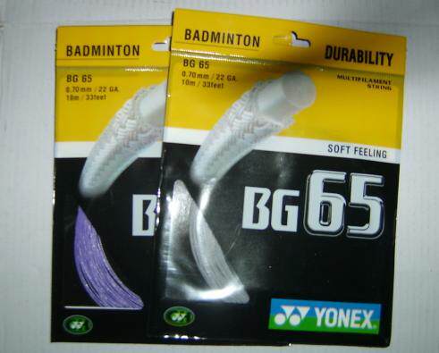 YY 羽毛球拍 线 BG65 特价12