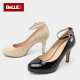 百丽belle 2011春季正品 圆头高跟漆牛女单鞋 3KK47D