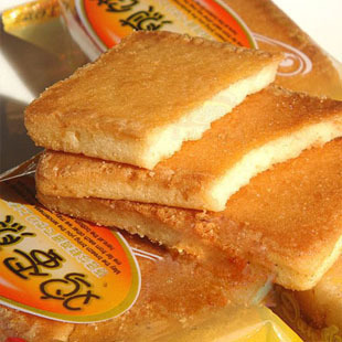  非油炸 白鹤铁板鸡蛋煎饼500g 克 铁板烘培面包干 营养早餐饼干