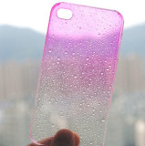 iPhone 4 苹果4代 手机套 壳 超薄 苹果手机套 外壳 渐变雨