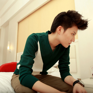 秋装休闲毛衣男针织衫...