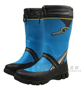  足迹 外贸儿童款雨鞋 中童橡胶雨靴/童款霹雳闪电版水鞋 童鞋