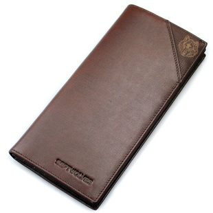  新款 正品 七匹狼 男士钱包 长款 真皮 牛皮 皮夹 高端 钱夹
