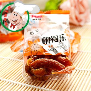  老北京特产御食园闲得乐原味杏干250g 水果干杏肉条蜜饯 4袋包邮