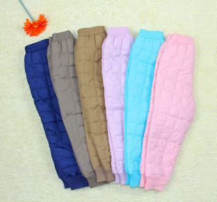  反季特卖正品韦氏儿童羽绒服/羽绒裤男女童1326内穿羽绒内胆裤