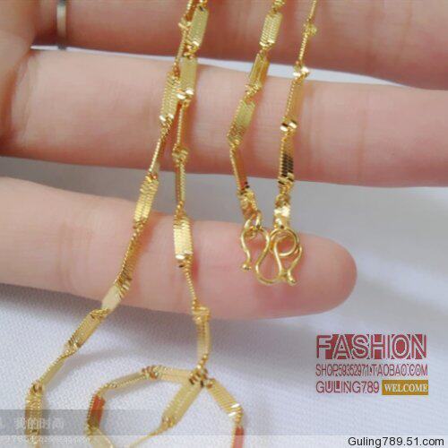 男士黄金<em>项链款式</em>_项链_饰品_寻美网