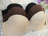 2件包邮 性感一片式 光面 无痕 文胸 半杯1/2杯 薄杯 文胸罩