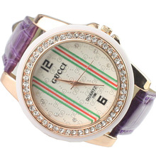 Coreas del Sur de gama alta de moda al por mayor Gucci Belt diamante Señora de la moda coreana versión del nuevo reloj Gucci 5165