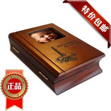 宝宝手足印泥婴儿手脚印宝宝印泥 杰出灯塔版木书盒 婴儿礼品包邮