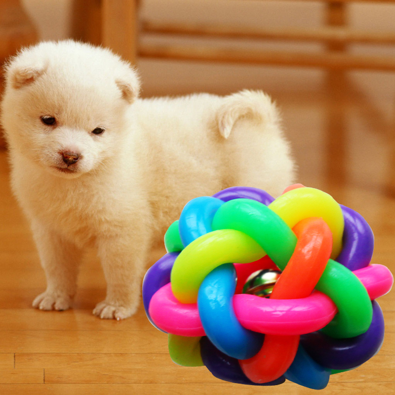 Gloomy Toys Colorful Bell Ball Cat Toys Toy dog Toys Small bell Elastic ball Teddy dog Toysin the Pet/Pet food and supplies , Cat/Dog Toys , Rubber Ball/Ball Toys category - from Buy2taobao.com to provide professional Taobao agent buy service
