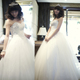 Luxury style special offer new bridal wedding dress fashion classic sweet Princess Qi natural top