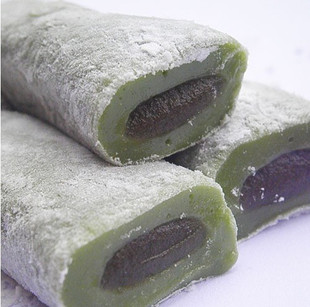  台湾麻薯 三叔公雪之恋手造麻薯（绿茶味）180g 进口零食 Q糯好吃