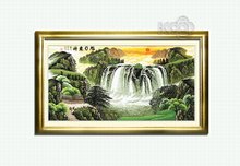 真品KS十字绣 旭日东升(9CT)