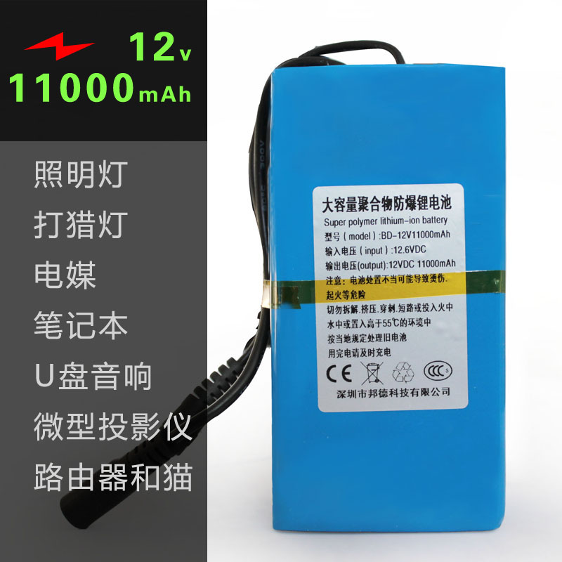 大容量防爆锂電池,12V 足容量11000mAH聚合物锂電池,配2A充電器在類目 3C數碼配件, 數碼周邊, 其它電池中 - 來自Buy2taobao.com提供專業的淘寶代購服務