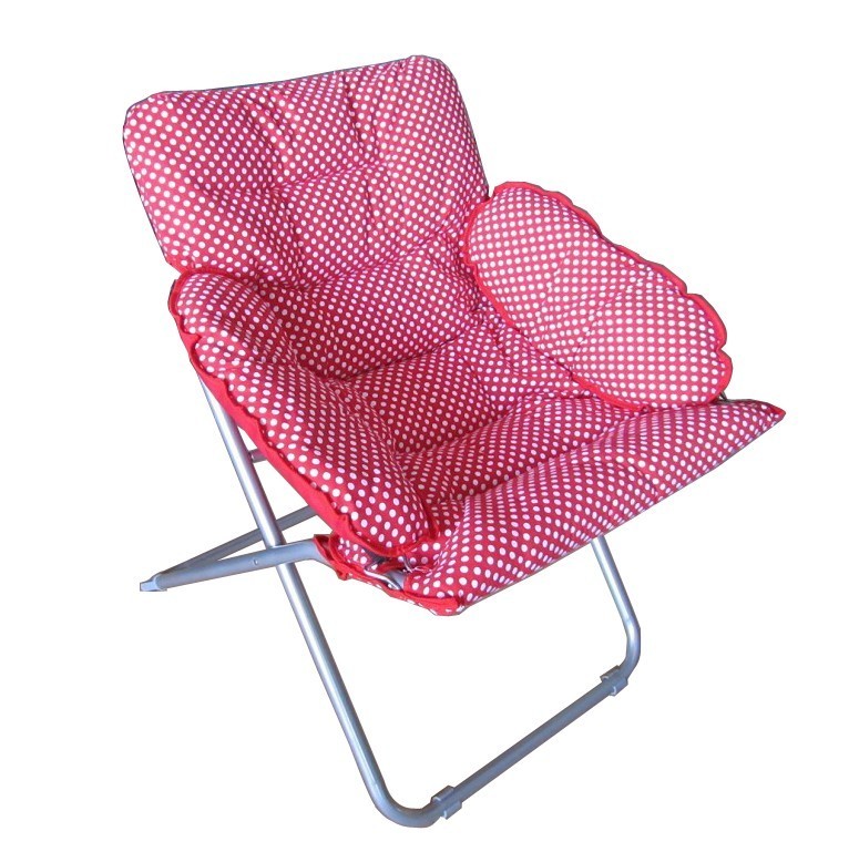 Outsunny Adjustable Reclining Beach Sun Lounge Chair