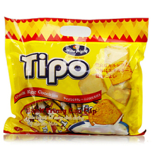 淘金币 越南tipo白巧克力奶油面包干300克 (350g）又酥又脆