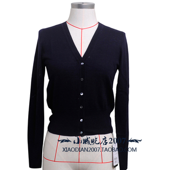 针织开衫搭配_<em>哥弟女装</em>正品<em>2013秋装40岁</em>V领