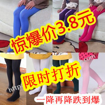 亏本 儿童 天鹅绒连裤袜九分裤童装打底裤/袜彩色丝袜 舞蹈袜批发
