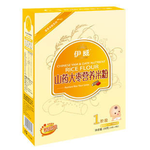  伊威山药大枣营养米粉 健脾益胃 助消化 婴儿辅食 （25g*10袋）