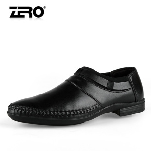  ZERO零度男鞋 新品透气日常休闲鞋 真皮头层皮商务休闲皮鞋F2037
