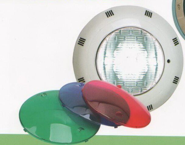 Swimming pool lights under plastic underwater light waterproof wall-mounted lights landscape lighting swimming pool equipment swimming pool lights