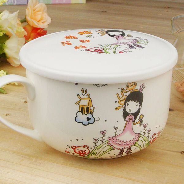 丁丁彩陶,<em>糖糖</em>部落格,<em>少女</em>陶瓷面碗,时尚卡通面