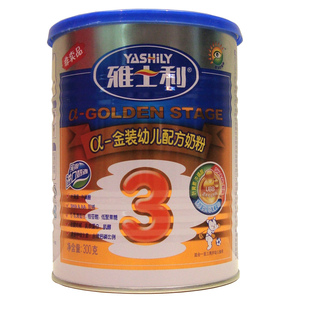  雅士利 a-金装 乳清蛋白 幼儿配方奶粉 3段 300g 罐装 听装