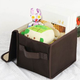  有盖收纳箱 内衣收纳盒 玩具整理箱 牛津布收纳箱 硬纸板