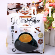 江浙沪3袋包邮 马来西亚泽合怡保原味白咖啡王三合一600g 马版