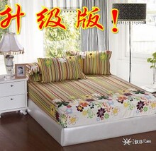 2012新床上用品  全棉床笠 纯棉 单双人床垫套/床罩 一圈松紧床笠