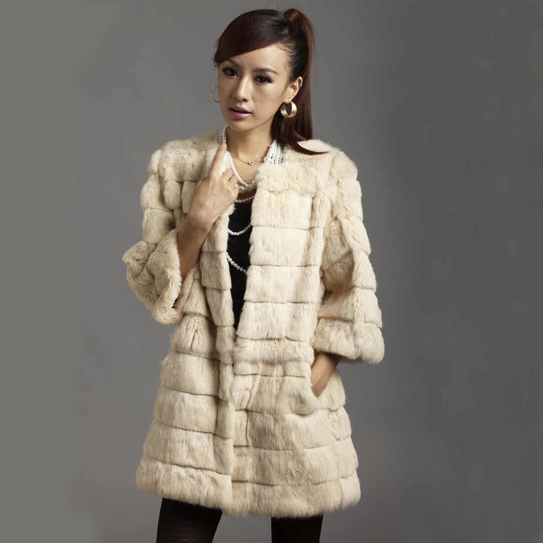 【多图】<em>兔毛皮草</em>长<em>外套</em> - <em>兔毛皮草</em>长<em>外套</em>品牌