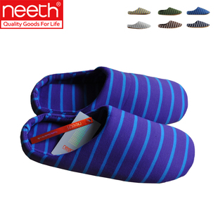 NEETH new Japanese slippers couple cotton slippers slippers soft bottom shoes at home home slippers