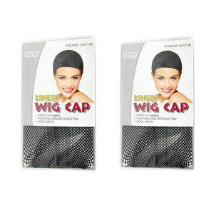 Black hair screen high quality matching packages made by  two-pass wigs both sell wig accessories