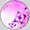 泸州分水油纸伞拍照道具传统装饰伞彩绘紫薇花开订做