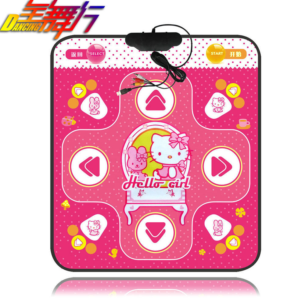 Dance single eight key Chinese dual-use 256 bit TV computers thickening eight game DDR dance machine