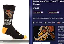 SockShop Dare To Wear Novelty Socks Man Of The House��ͨ����