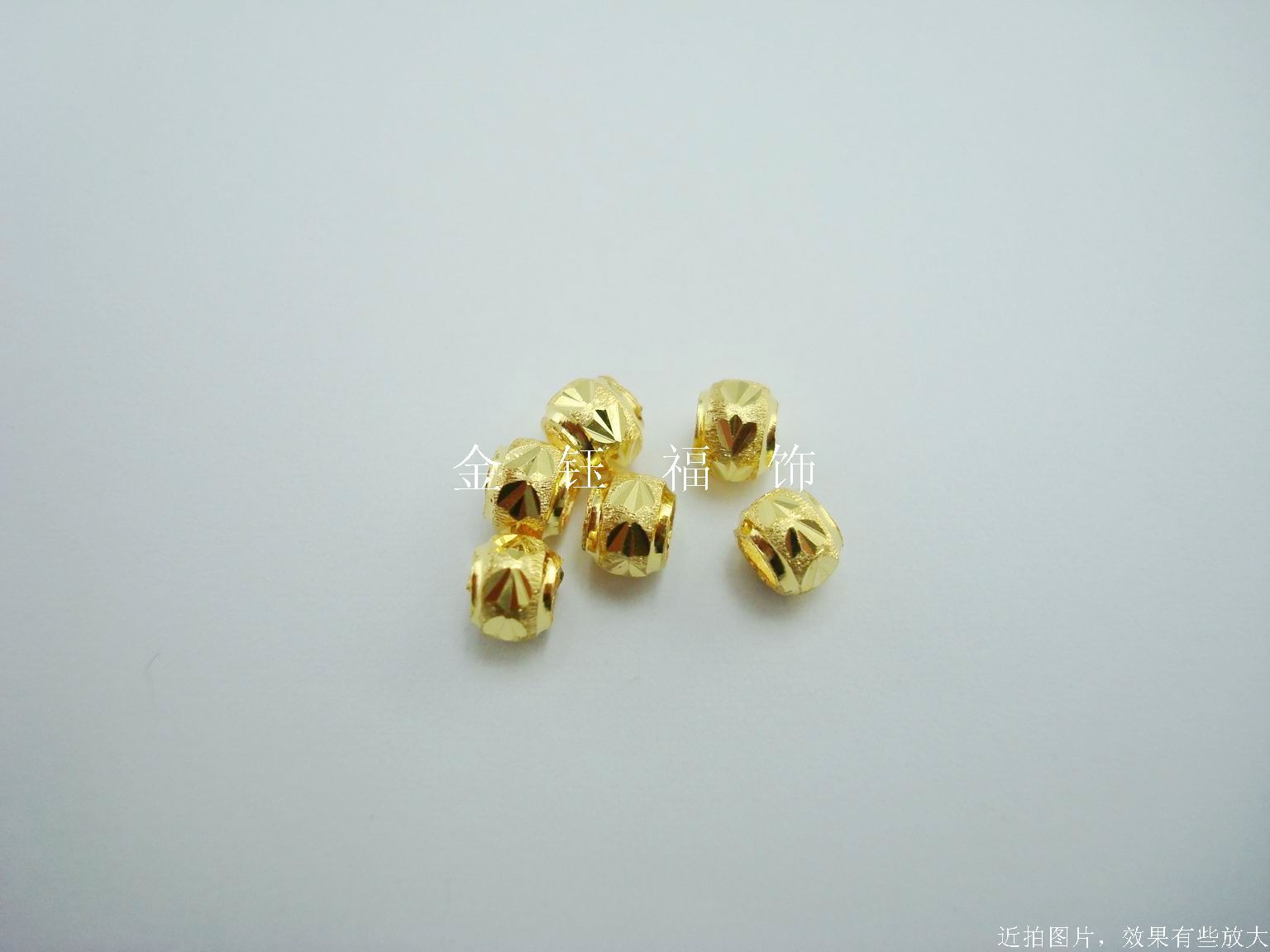 黄金,999千足金周大福转运珠路路通手链手工编