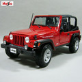 正品包邮 美驰图1:18越野汽车合金模型 牧马人吉晋jeep车