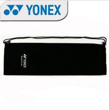 YONEX/尤尼克斯 绒布袋 yy 羽毛球拍袋 简易拍包羽拍袋 黑色 特价