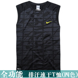 全功能 排汗速干 nike pro t恤 男 运动T恤 耐克背心 nba 无袖t恤