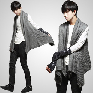 秒杀 2013秋冬韩版马甲背心男士<em>无袖毛衣</em> 翻领