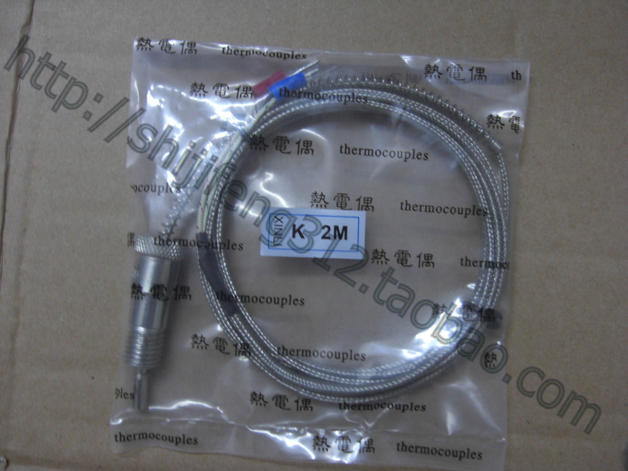 Red crown Stainless steel K-type pressure spring Thermocouple/Temperature sensor sensor Temperature Sensor controllerin the Hardware/Tool , Instrumentation , Temperature Controller category - from Buy2taobao.com to provide professional Taobao agent buy service